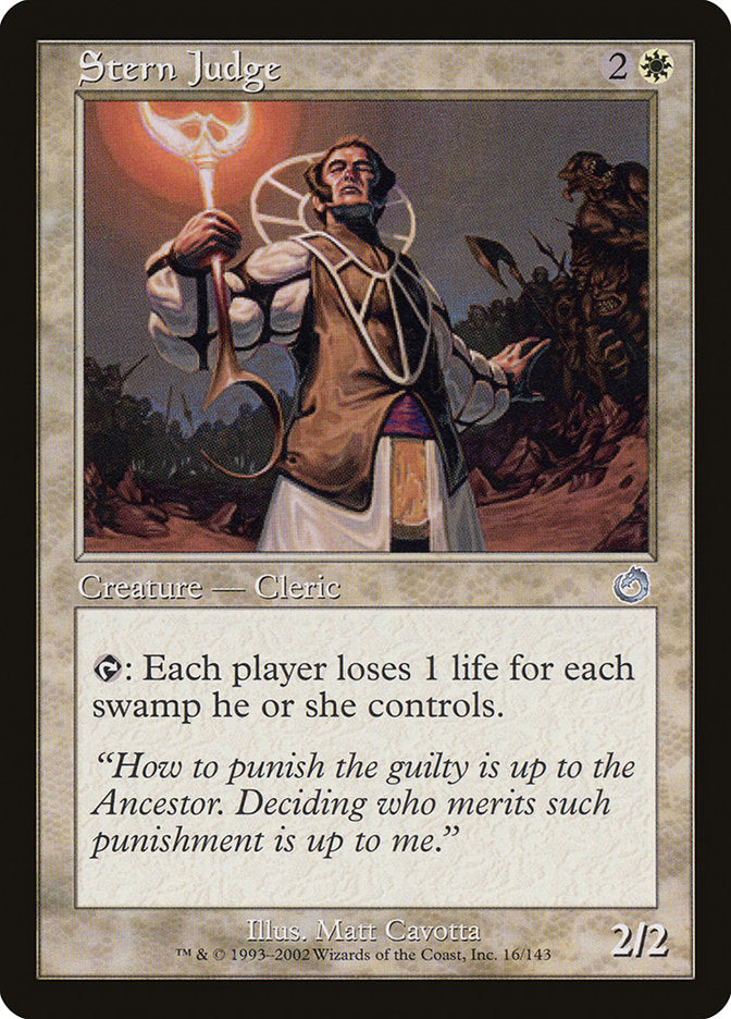 Stern Judge [Torment] Foil