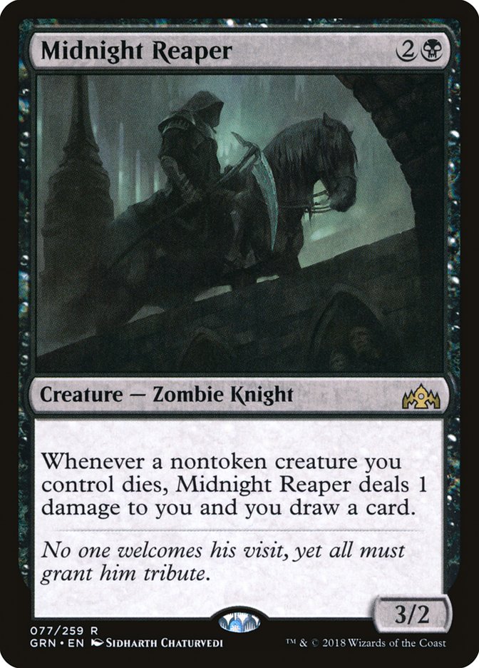 Midnight Reaper [Guilds of Ravnica] Foil