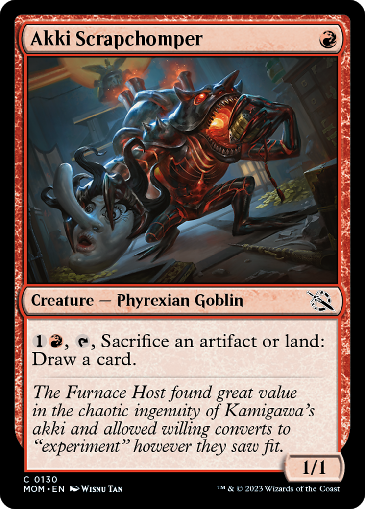 Akki Scrapchomper [March of the Machine] Foil