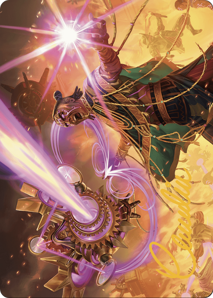 Cosmium Blast // Cosmium Blast  [The Lost Caverns of Ixalan Art Series] (Borderless)