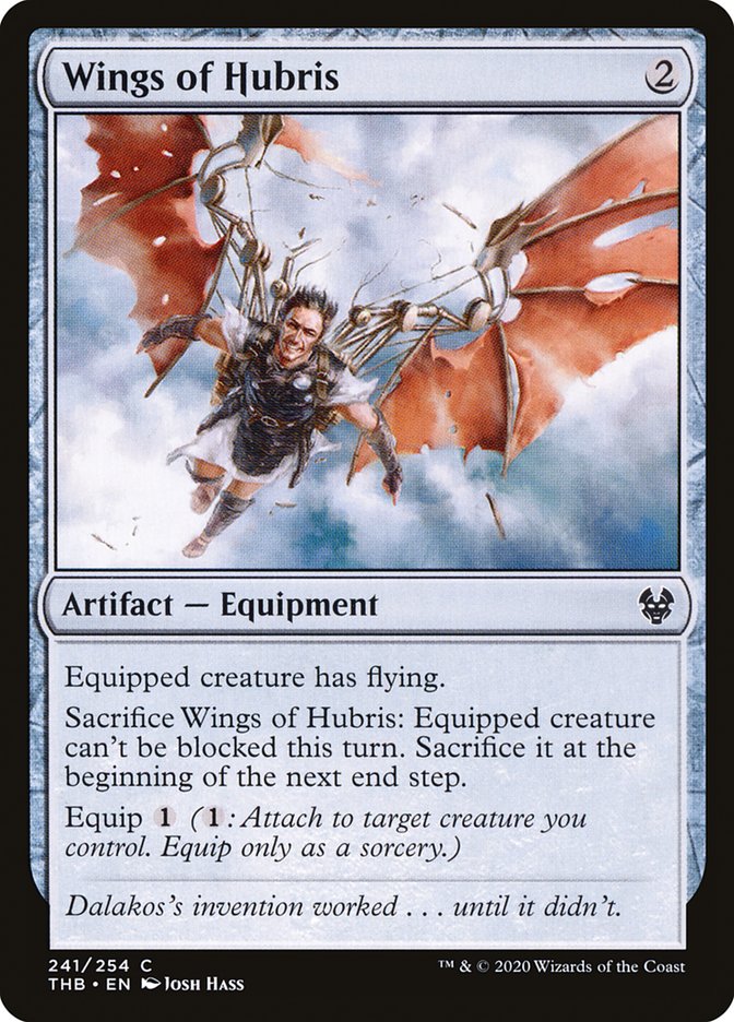 Wings of Hubris [Theros Beyond Death] Foil