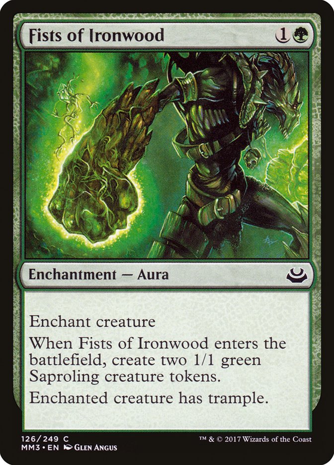 Fists of Ironwood [Modern Masters 2017] Foil