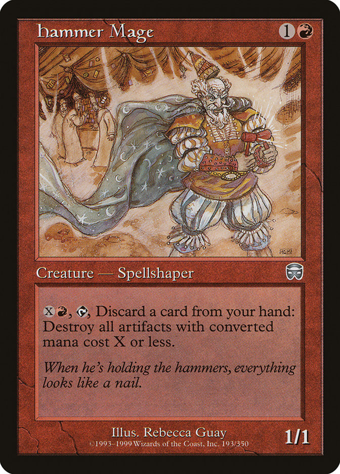 Hammer Mage [Mercadian Masques] Foil