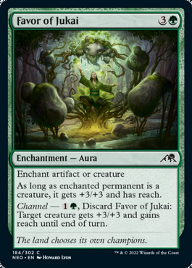 Favor of Jukai [Kamigawa: Neon Dynasty] Foil