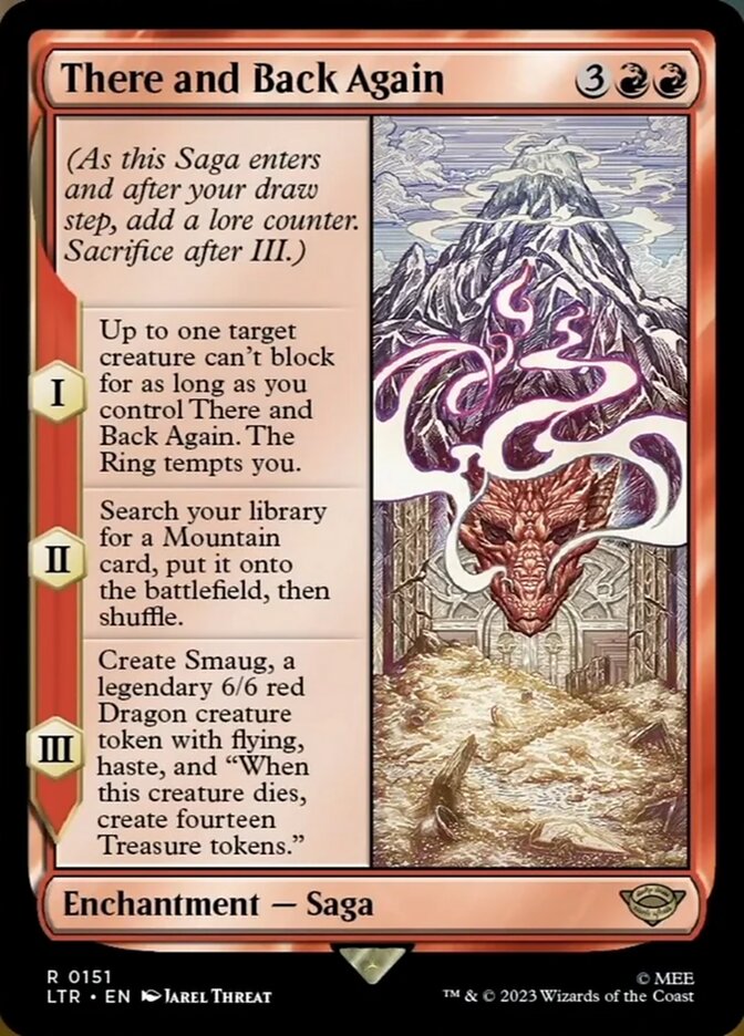 There and Back Again [The Lord of the Rings: Tales of Middle-Earth] Foil
