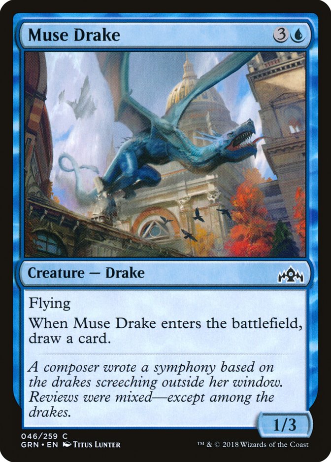 Muse Drake [Guilds of Ravnica] Foil