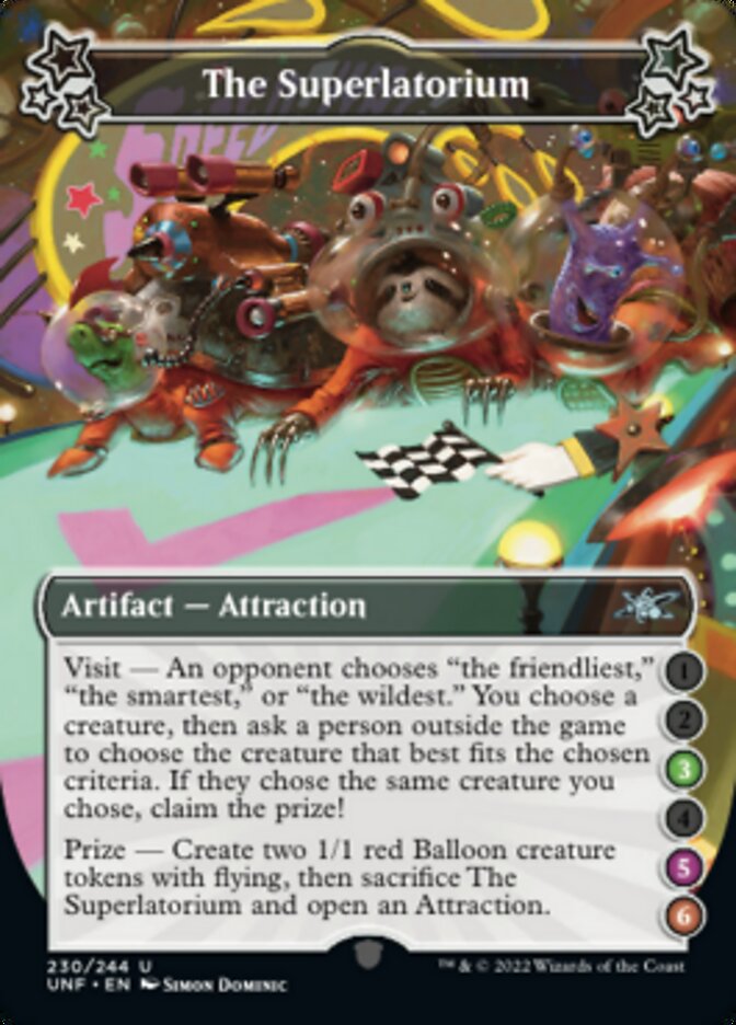 The Superlatorium (3-5-6) [Unfinity] Foil