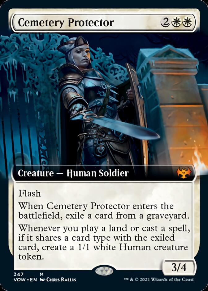 Cemetery Protector (Extended Art) [Innistrad: Crimson Vow] Foil
