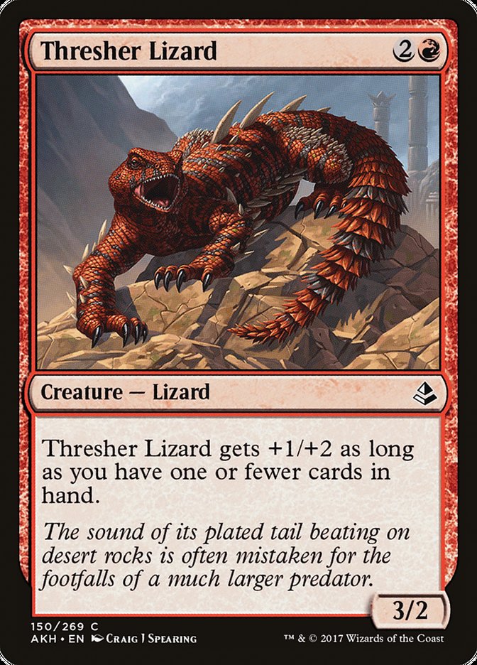 Thresher Lizard [Amonkhet] Foil