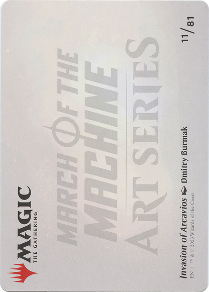 Invasion of Arcavios // Invasion of Arcavios  [March of the Machine Art Series] (Borderless)