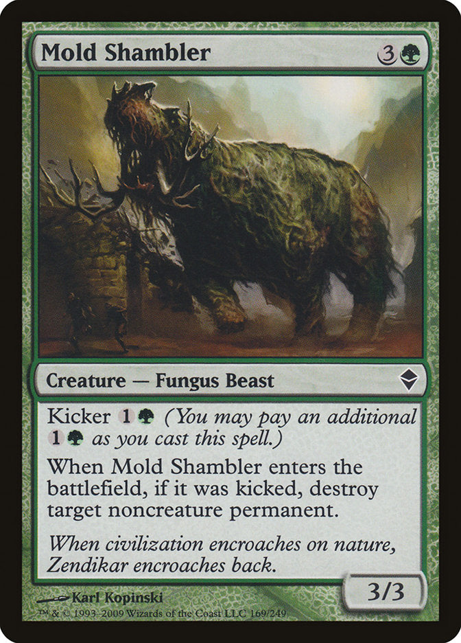 Mold Shambler [Zendikar] Foil