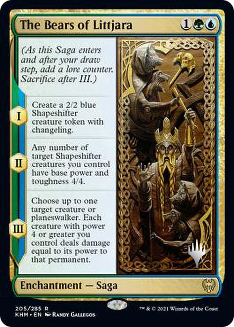 The Bears of Littjara (Promo Pack) [Kaldheim Promos] Foil