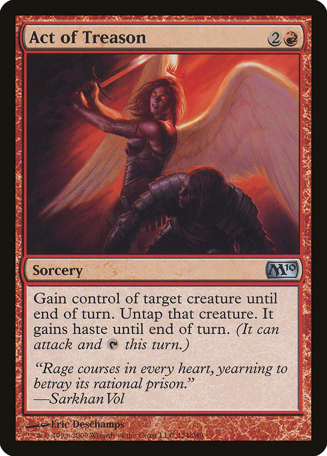 Act of Treason [Magic 2010] Foil
