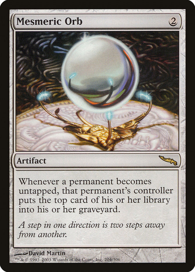 Mesmeric Orb [Mirrodin] Foil