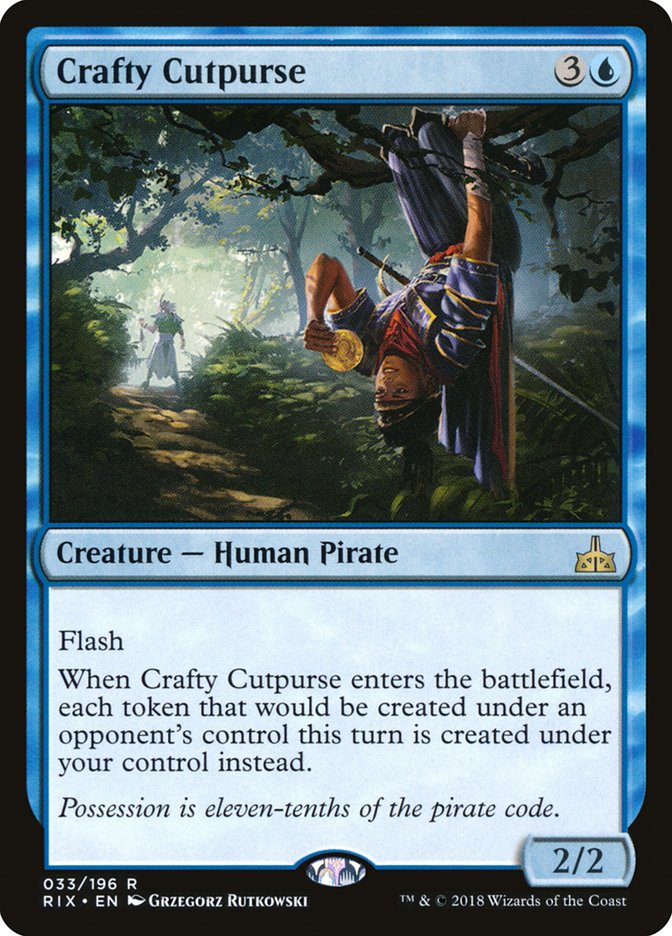 Crafty Cutpurse [Rivals of Ixalan] Foil