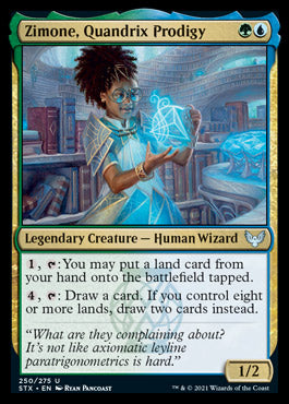 Zimone, Quandrix Prodigy [Strixhaven: School of Mages] Foil
