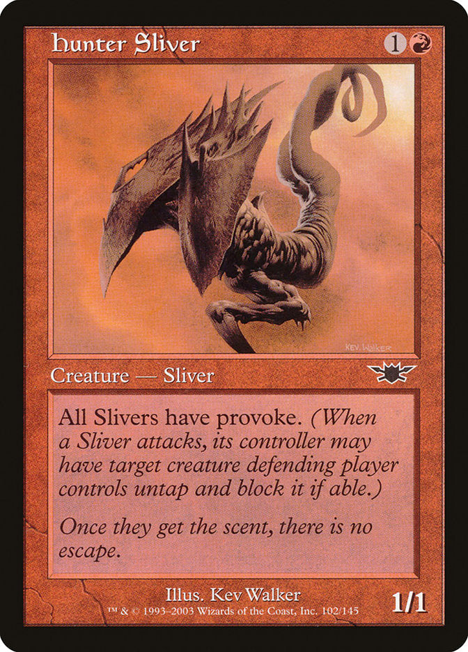 Hunter Sliver [Legions] Foil