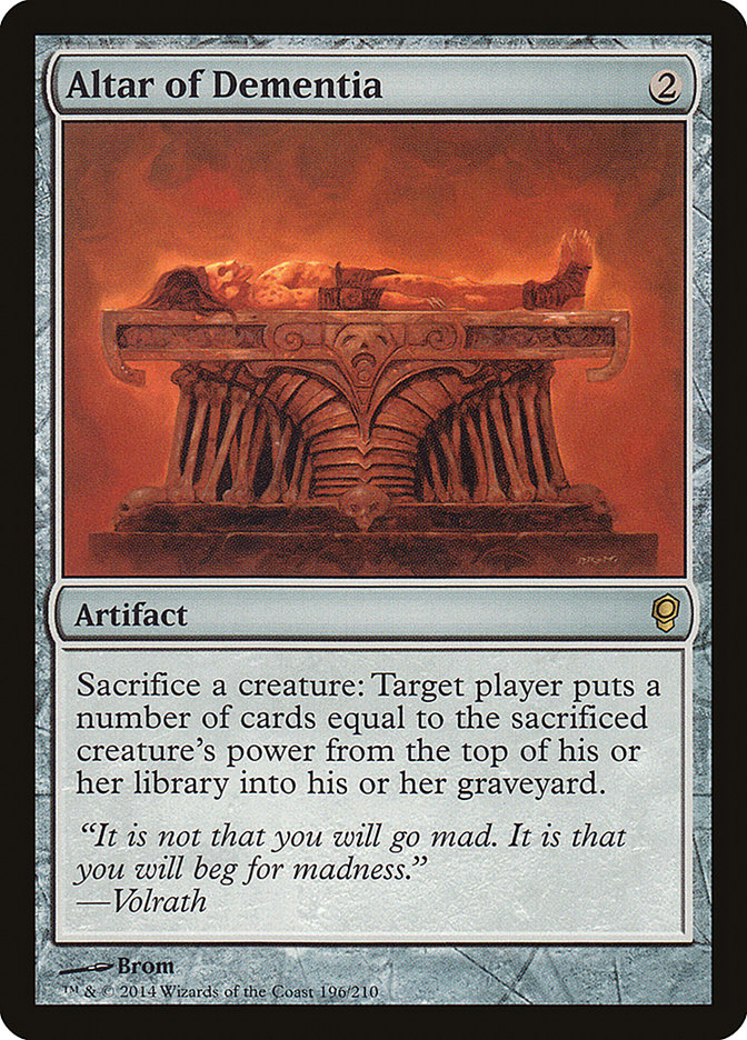Altar of Dementia [Conspiracy] Foil