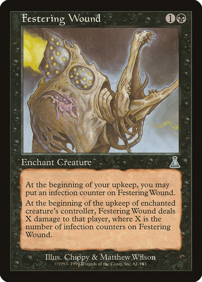 Festering Wound [Urza's Destiny] Foil