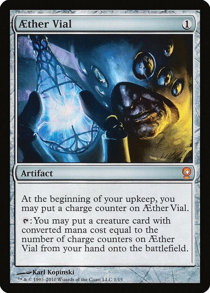 Aether Vial [From the Vault: Relics] Foil