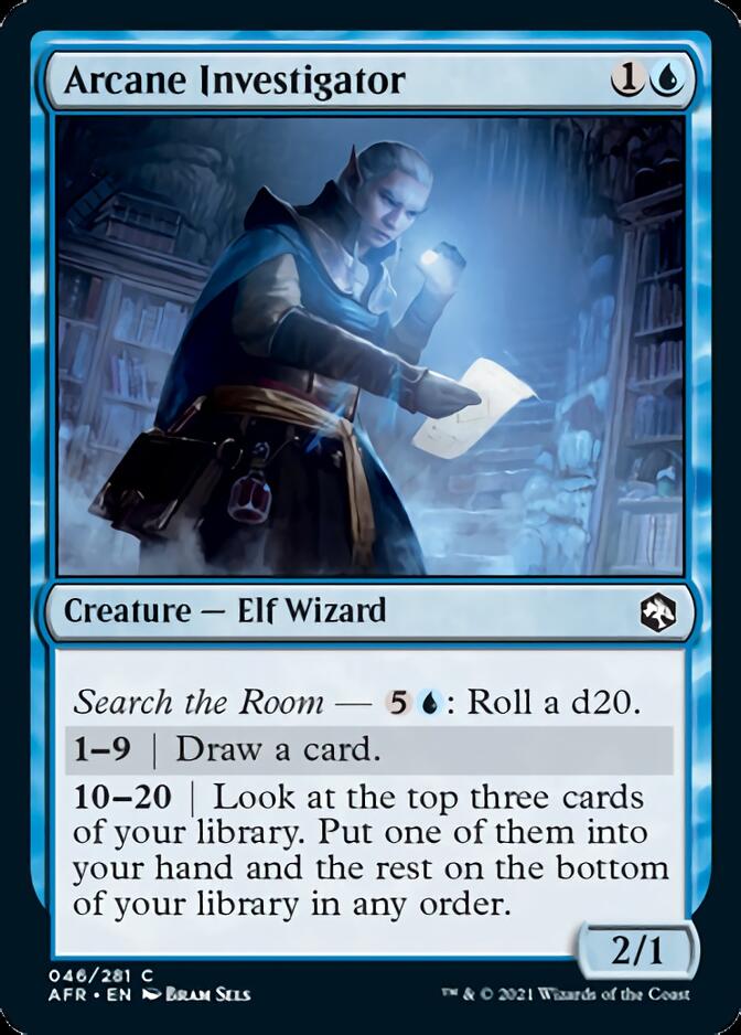 Arcane Investigator [Dungeons & Dragons: Adventures in the Forgotten Realms] Foil
