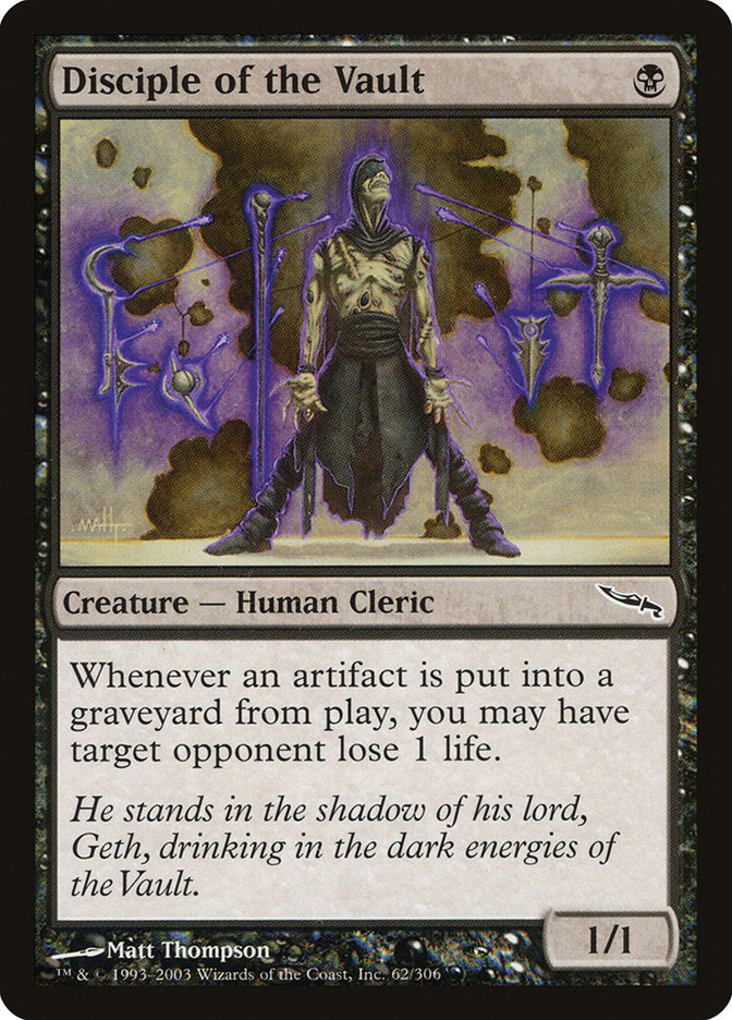 Disciple of the Vault [Mirrodin] Foil