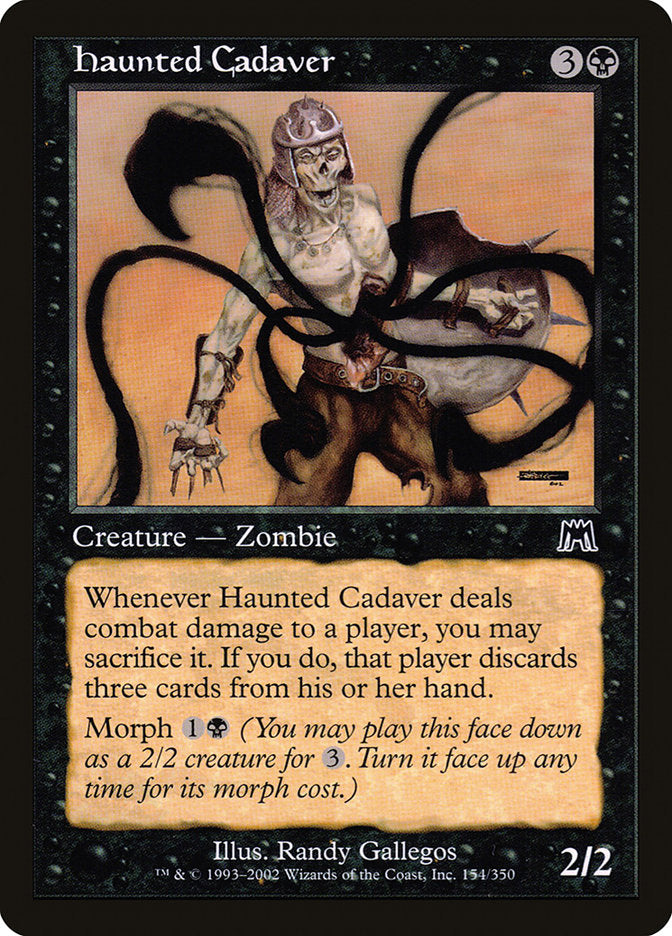 Haunted Cadaver [Onslaught] Foil