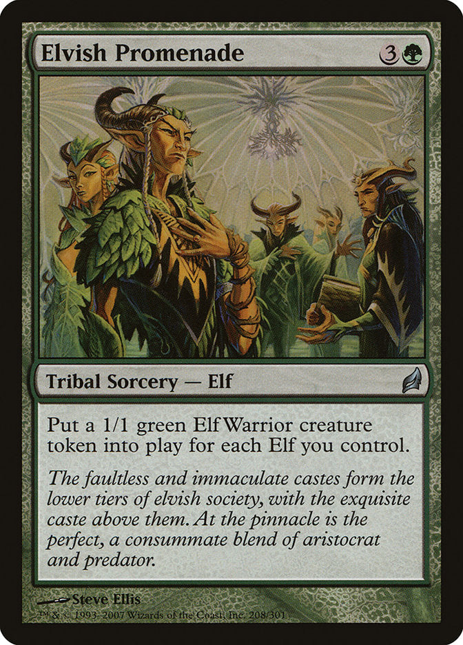 Elvish Promenade [Lorwyn] Foil