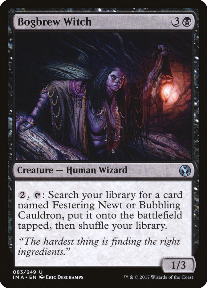 Bogbrew Witch [Iconic Masters] Foil