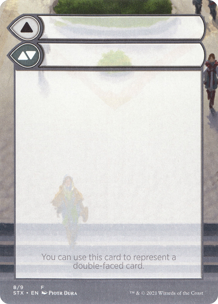 Double-Faced Substitute Card  [Strixhaven: School of Mages Substitute Cards] (Borderless)