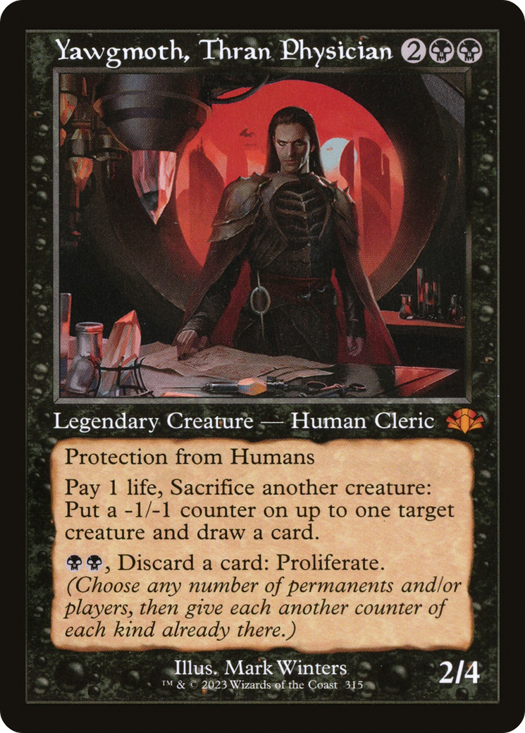 Yawgmoth, Thran Physician (Retro) [Dominaria Remastered] Foil
