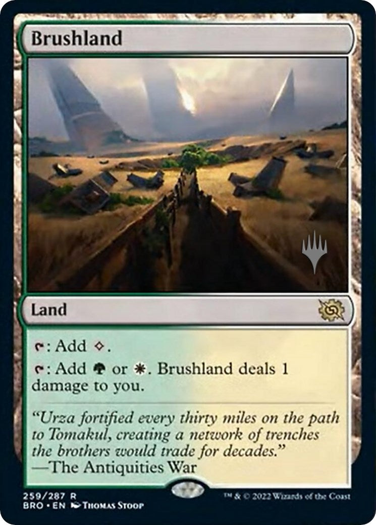 Brushland (Promo Pack) [The Brothers' War Promos] Foil