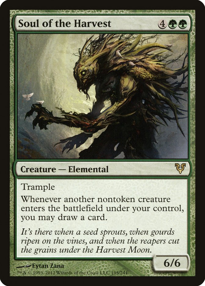 Soul of the Harvest [Avacyn Restored] Foil