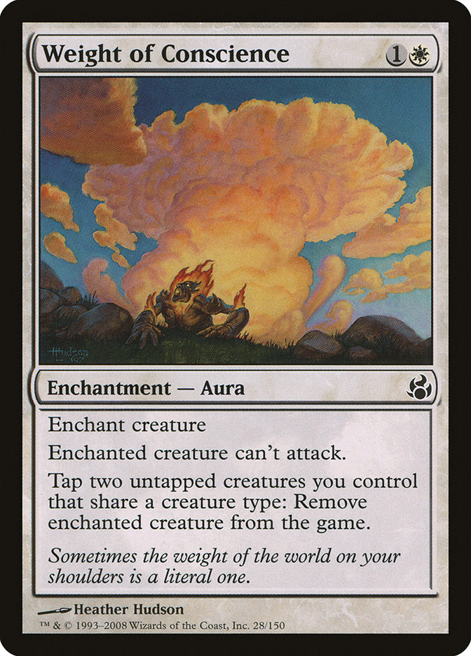 Weight of Conscience [Morningtide] Foil