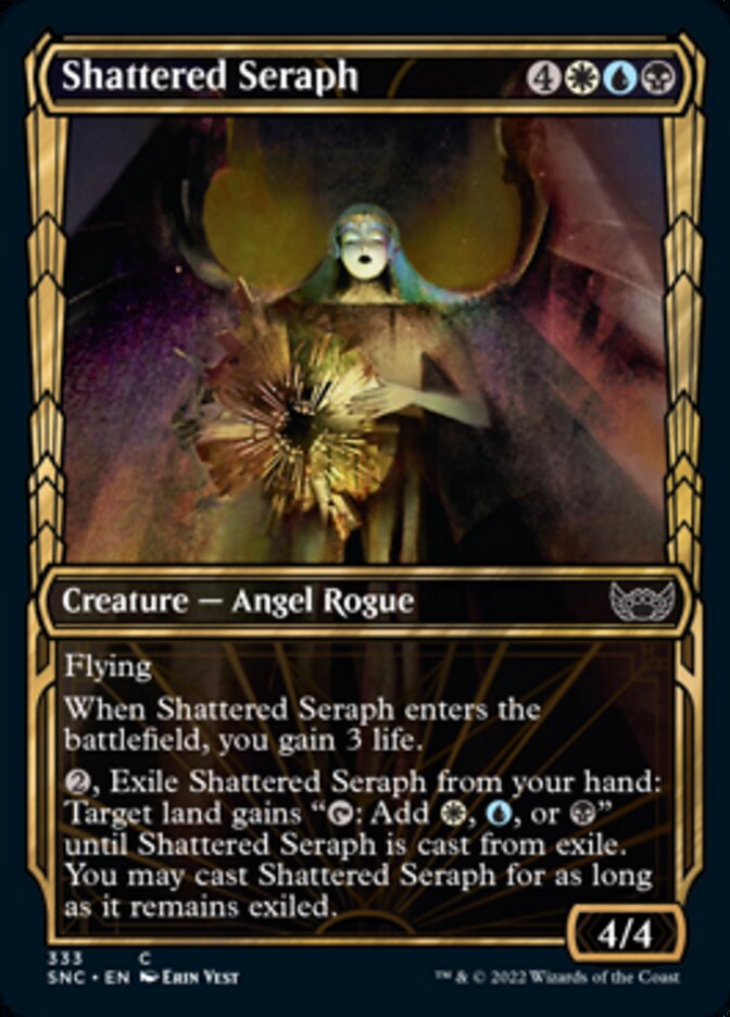 Shattered Seraph (Showcase Golden Age) [Streets of New Capenna] Foil