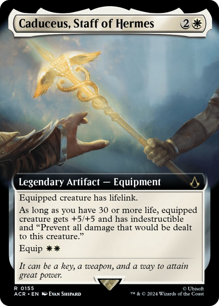 Caduceus, Staff of Hermes (Extended Art) [Assassin's Creed] Foil