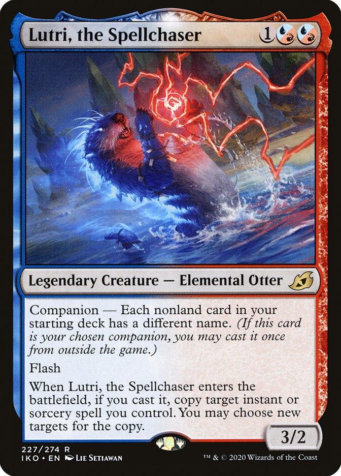 Lutri, the Spellchaser [Ikoria: Lair of Behemoths] Foil