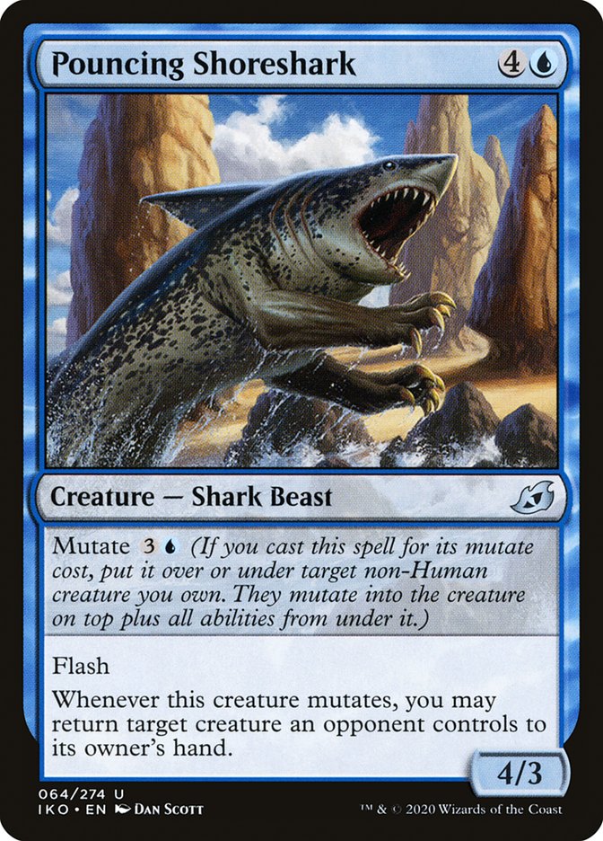 Pouncing Shoreshark [Ikoria: Lair of Behemoths] Foil