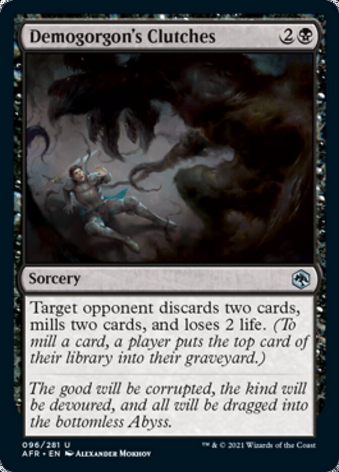 Demogorgon's Clutches [Dungeons & Dragons: Adventures in the Forgotten Realms] Foil