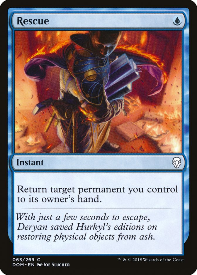 Rescue [Dominaria] Foil