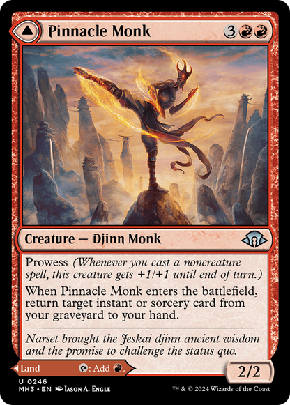 Pinnacle Monk [Modern Horizons 3] Foil