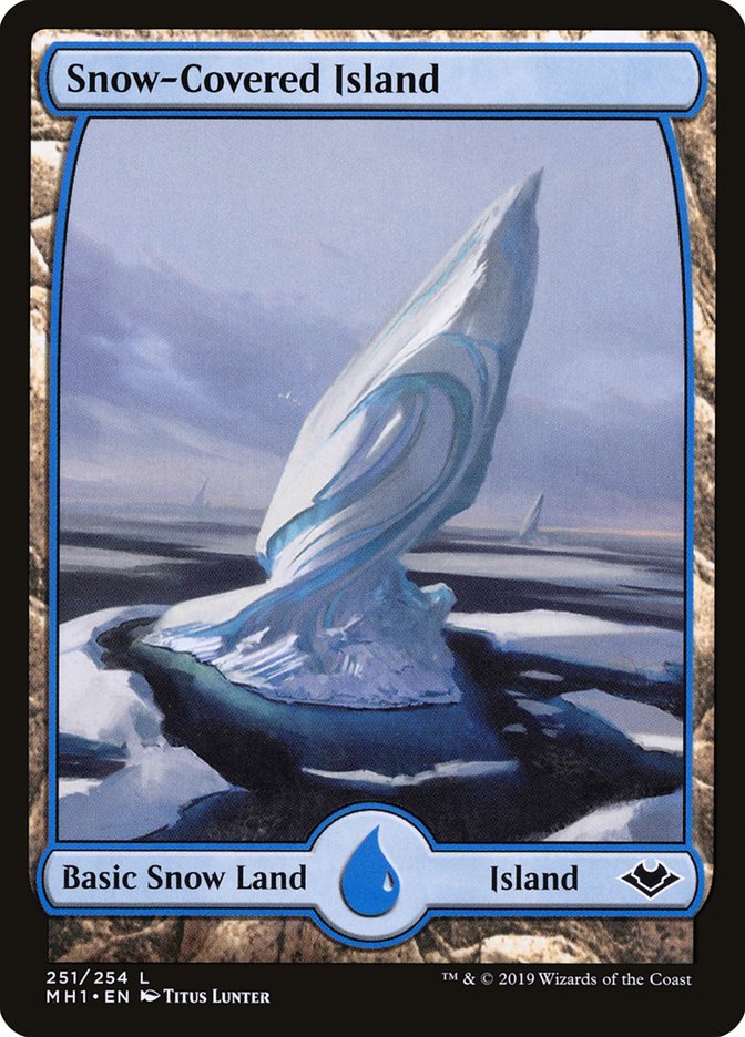 Snow-Covered Island [Modern Horizons] Foil