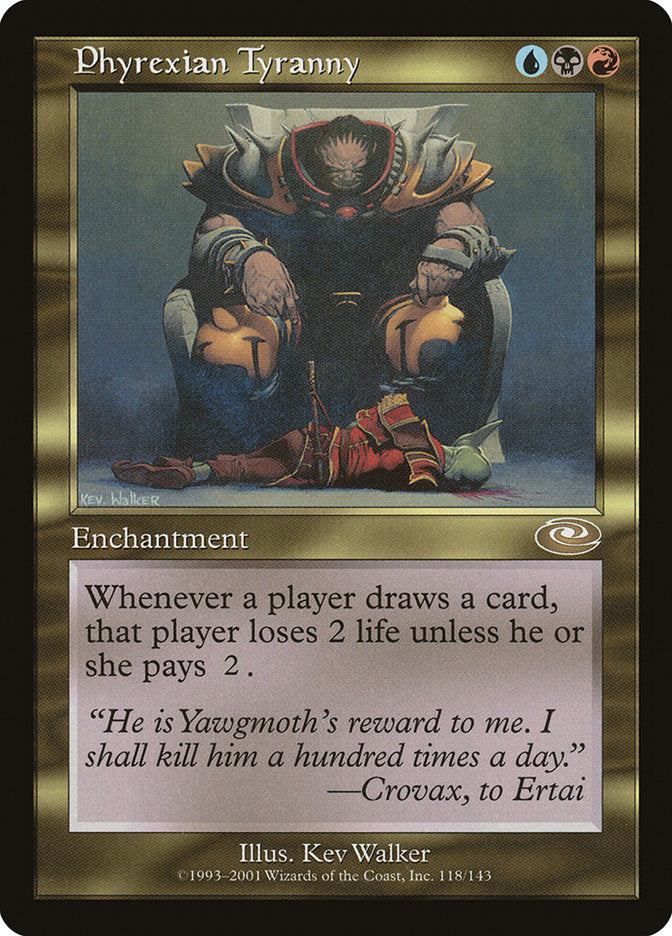 Phyrexian Tyranny [Planeshift] Foil