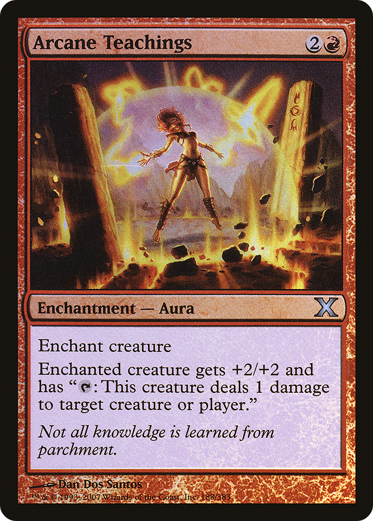 Arcane Teachings  [Tenth Edition] Foil