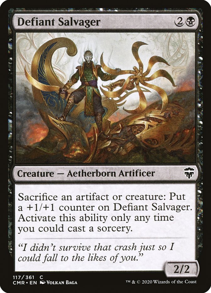 Defiant Salvager [Commander Legends] Foil