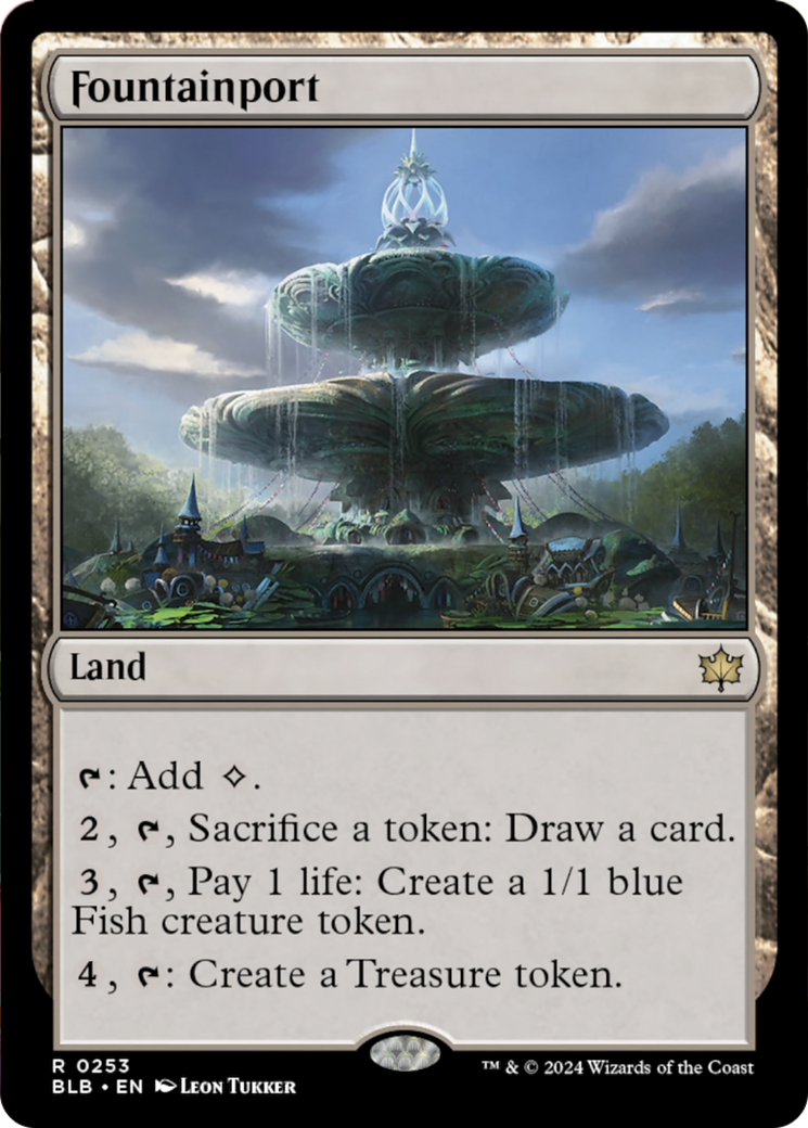 Fountainport [Bloomburrow] Foil
