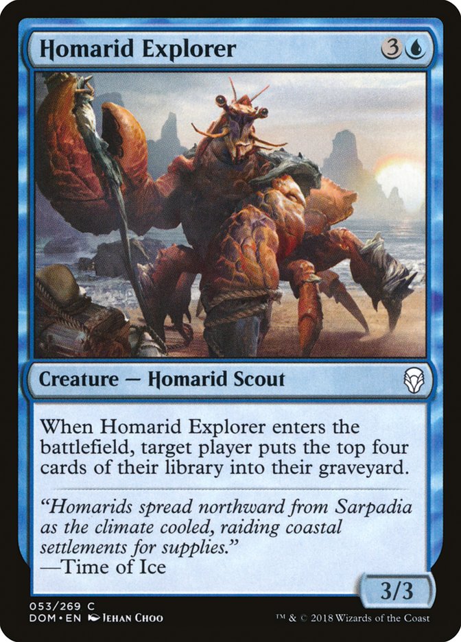 Homarid Explorer [Dominaria] Foil