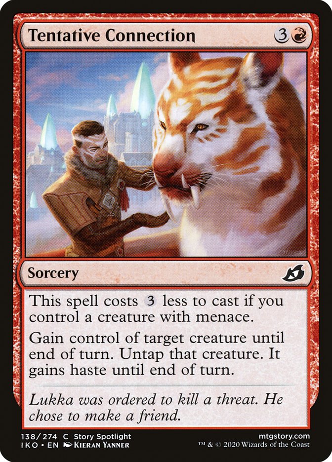 Tentative Connection [Ikoria: Lair of Behemoths] Foil