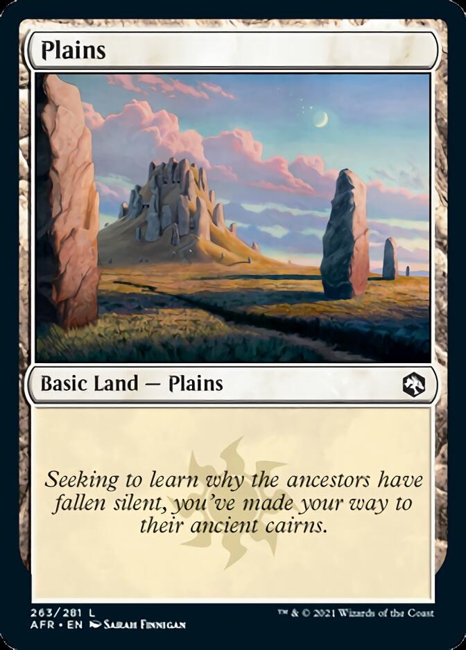 Plains (263) [Dungeons & Dragons: Adventures in the Forgotten Realms] Foil