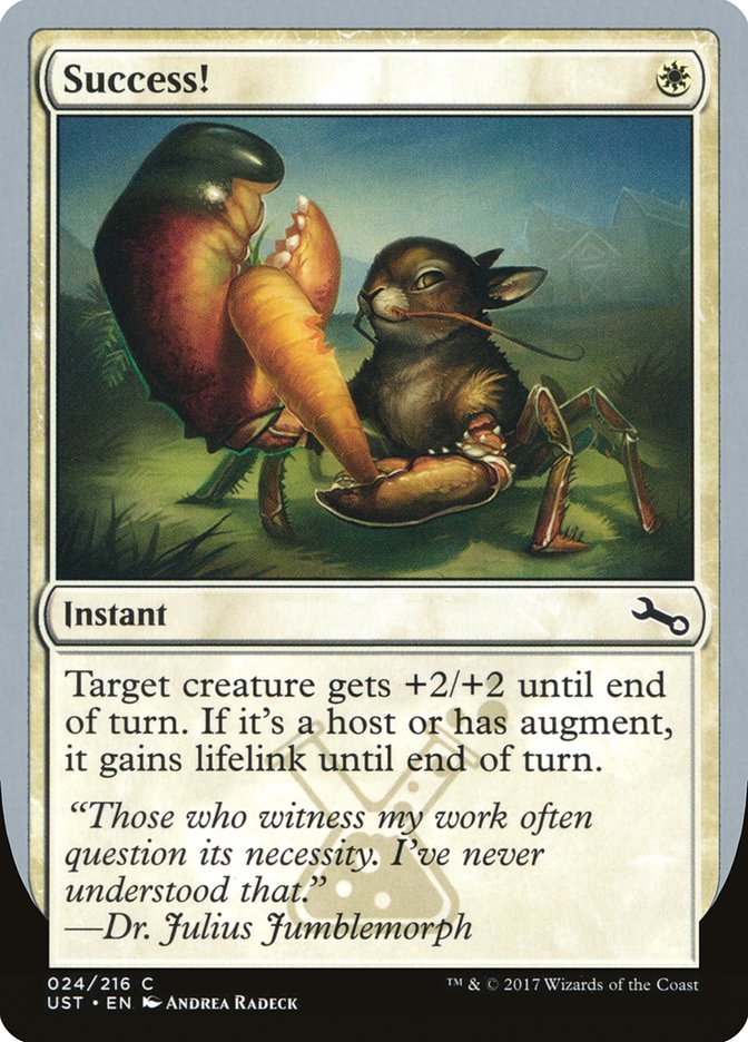 Success! [Unstable] Foil